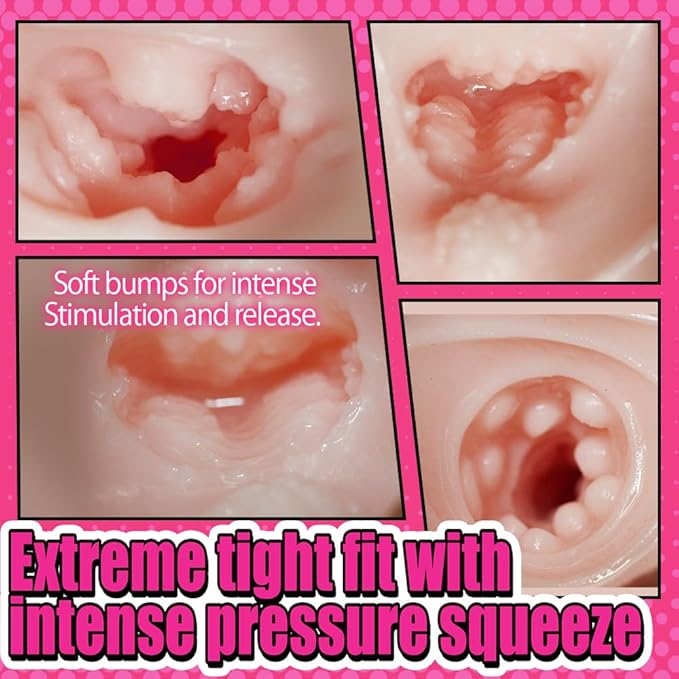 1.7lb Pocket Pussy 2 in 1 Male Masturbators