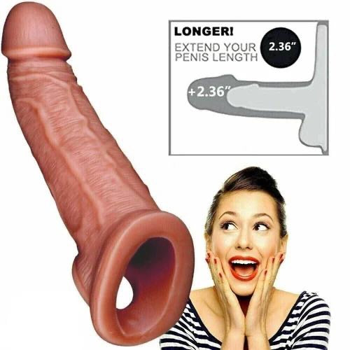 7 Inches Real Feel Penis Sleeve