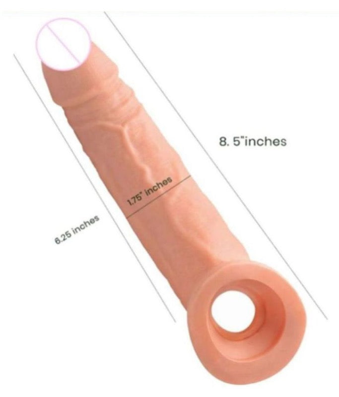 7 Inches Real Feel Penis Sleeve